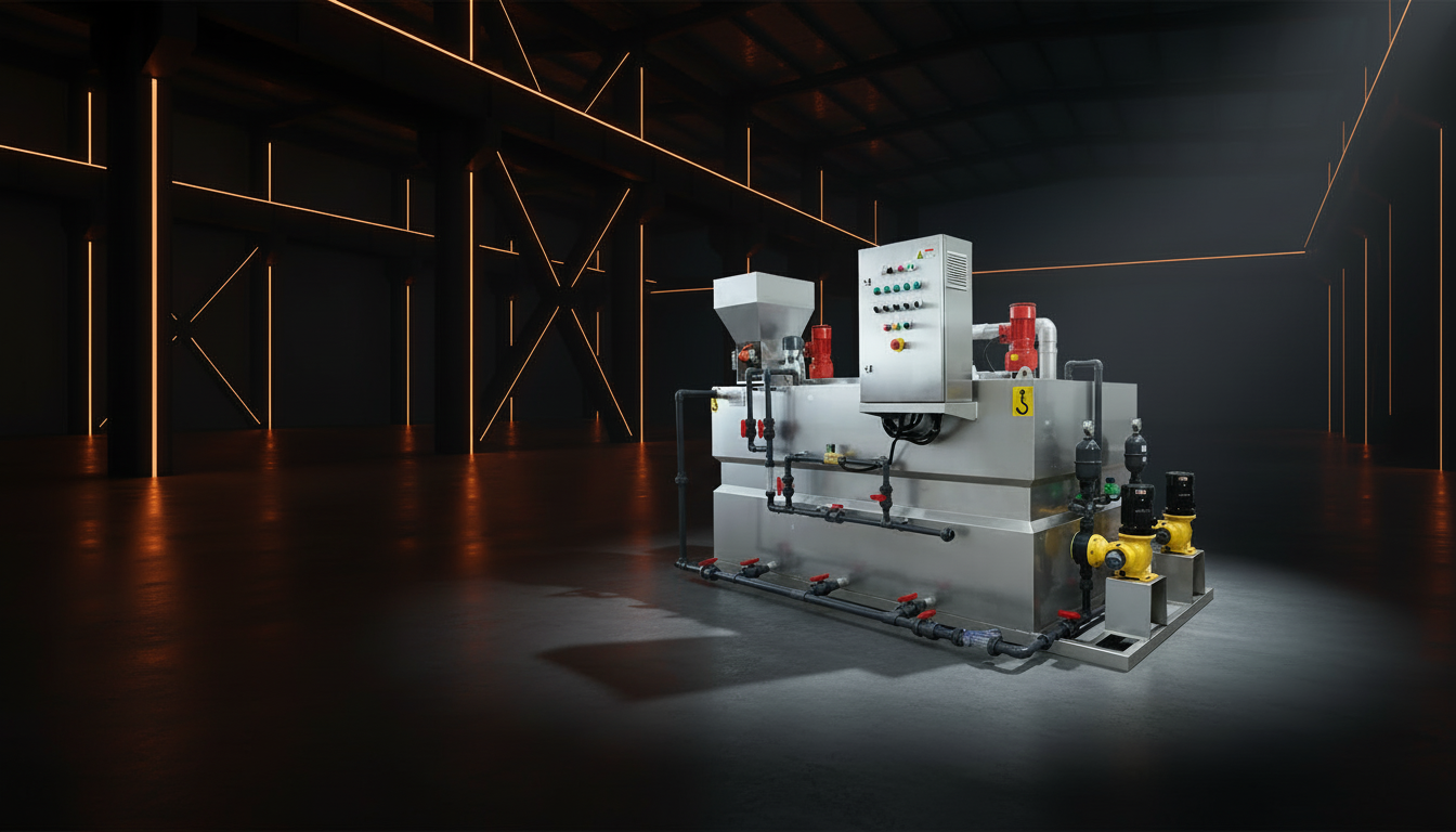 R+F Rental Automatic Polymer Preparation Unit